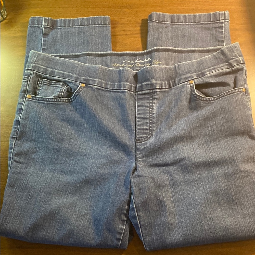 Gloria Vanderbilt Blue Jeggings Classic Style